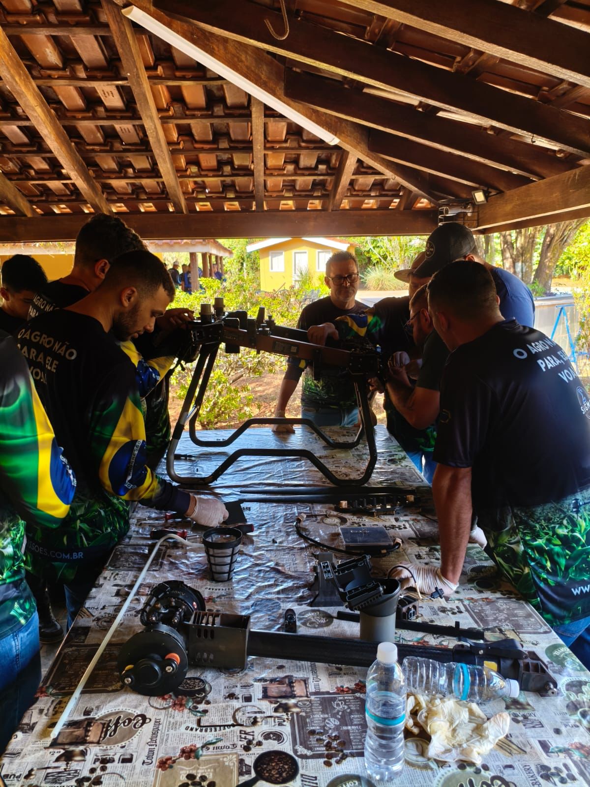Turma do curso de Manutencao de Drone - foto 5