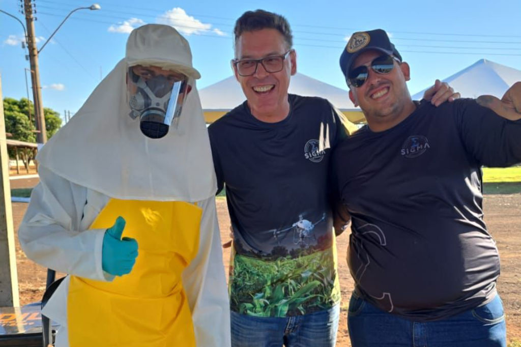 Galeria do curso de piloto de drone agrícola