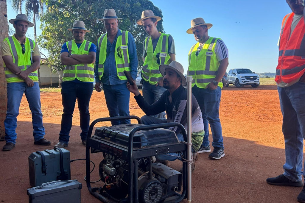 Galeria do curso de piloto de drone agrícola
