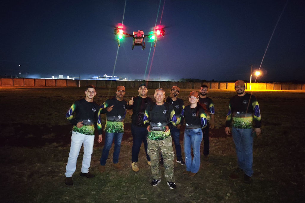 Galeria do curso de piloto de drone agrícola