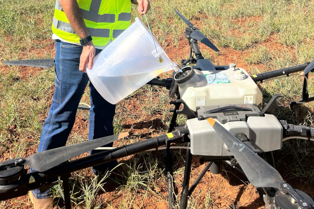 Galeria do curso de piloto de drone agrícola