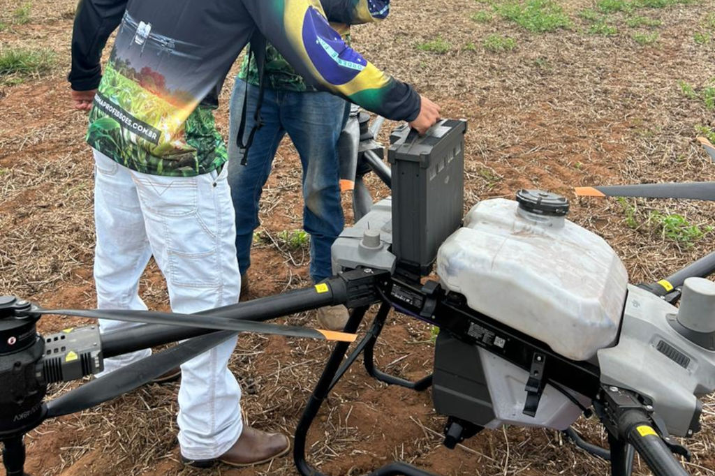 Galeria do curso de piloto de drone agrícola