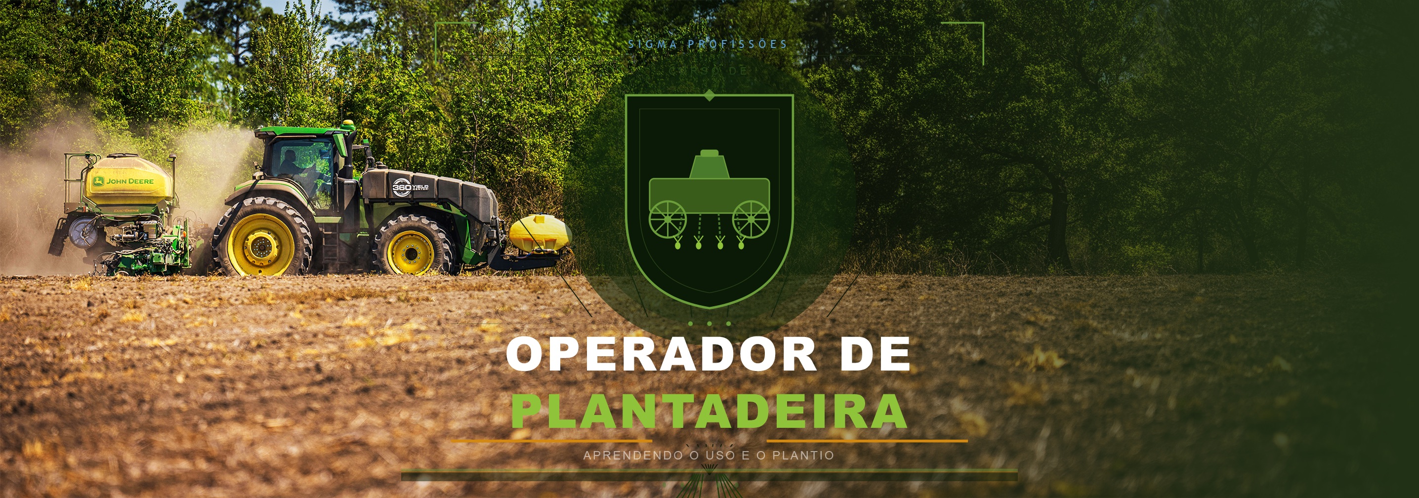 Formação profissional online em Operador de Plantadeira Agrícola